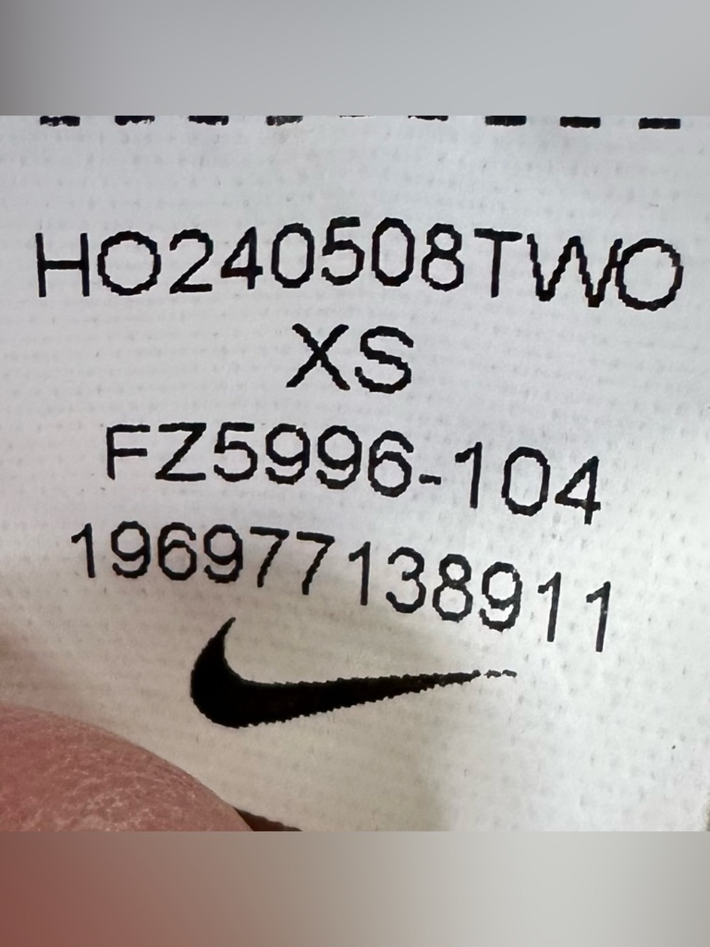 Nike Off-White Oatmeal Fleece Joggers XS Neutral Athleisure Lounge Cozy Minimal - Picture 8 of 8